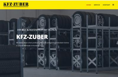 Screenshot Kfz Zuber 2017
